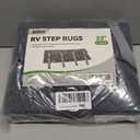 RVMATE RV Step Rugs 23 Inch RV Step Covers with Snap Fasteners Quickly to Release and Fit, 3 Packs