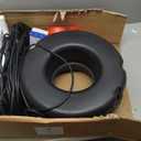 15000 GPH Pond Fountain Aerator - 750W (1HP), 110V Floating Fountain with 100-foot Power Cord. Stainless Steel Floating Pond Fountain Pump for Large and Small Outdoor Ponds and Lakes.(Red)