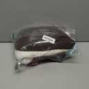 Yanekop Womens Fuzzy Fleece Pullover Sherpa Sweatshirt Long Sleeve Button Down Sweater Winter Fleece Jacket with Pockets (Small, Brown Light Blue)