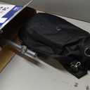 SONGMICS 50.2-Gallon (190 L) Laundry Basket with Wheels, Rolling Round Heavy-Duty Laundry Hamper Cart with Steel Frame and Removable Bag, 2 Locking Wheels, Ink Black and Metallic Silver URLS001B01