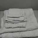 Belizzi Home Ultra Soft 6 Pack Cotton Towel Set, Contains 2 Bath Towels 28x55 inch, 2 Hand Towels 16x24 inch & 2 Wash Coths 12x12 inch, Ideal Everyday use, Compact & Lightweight - Sea Green