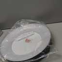 16 inch Round Flush Mount Ceiling Light Fixture, Contemporary 3-Light Modern Ceiling Light with Brass Gold Finish for Hallway Kitchen Laundry Bedroom, Foyer, Entryway, Closet (15.8", Black)