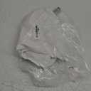 sancua Round Tablecloth - 48 Inch - Water Resistant Spill Proof Washable Polyester Table Cloth Decorative Fabric Table Cover for Dining, Buffet Parties and Camping, White(Fits 20-36 Inch Tables)