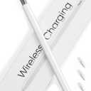 Pencil USB-C for iPad 2018-2026: Magnetic Wireless Charging Stylus - Only for iPad Pro 11"(1-4th), 12.9"(3-6th), Air 4/5&Mini 6, Slide-Switch&Hidden-Port, Tilt Sensitivity&Palm Rejection, White