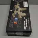 Soft Bullet Toy Gun Blaster Soft Bullet Toy Dart Hand Gun Pistol Foam Shell ejecting Blasters with 2 Clips, Gifts for Boys Girls Adults Age 8+ (Green)