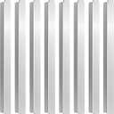 8 Pack 12 Inch Stainless Steel Adapter Bar Table Adapter Bar Cooler Divider for Hotel Restaurant Kitchen Catering Home Commercial Food Service Accessories