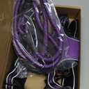 No Pull Dog Harness Adjustable Reflective Oxford Easy Control Large Dog Harness with A Free Heavy Duty 5ft Dog Leash L