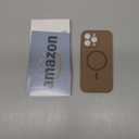 Magnetic for iPhone 16 Pro Max Case, Compatible with MagSafe, Full Camera Protection, Military-Grade Protection 3.0mm Thicken Silicone Phone Cover for 16 ProMax 6.9", Desert Brown