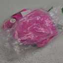 B2prity Women's One Piece Swimsuits Tummy Control Front Cross Bathing Suits Tie Back Slimming V Neck Swimwear(Hot Pink), M