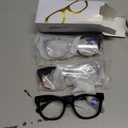 kunchu Reading Glasses for Women - Oprah Blue Light Reading Glasses with Spring Hinge, Anti-Glare/Eyestrain Computer Readers (3 Pack, 2.25X)