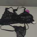 Avidlove Womens Lingerie Set Lace Bralettes Set 2 Piece Bra and Panty Sets Nightwear Outfits, XXL