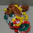 2 Set Football Goal Post Ring Toss Game Inflatable Ring Toss Game Sport Party Post Rings Sport Football Hat Games for Birthday Family Indoor Outdoor Sports Graduation Party Games Supplies