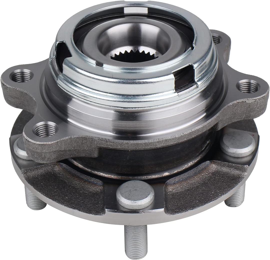 PAROD 513310 Front Wheel Hub & Bearing Assembly Front Compatible with Nissan Murano 2003-2007, Quest 2004-2009 5Lugs