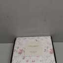 Laura Ashley - Queen Sheet Set, Buttery-Soft Bed Sheets with a Naturally Silky Smooth Cotton Sateen Lightweight Feel - Matching Pillowcases & Fitted Sheet (Garden Muse Pink)