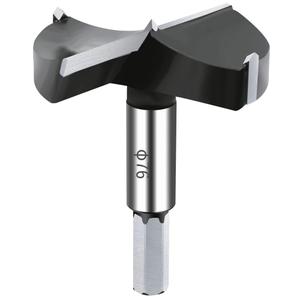 3 Inch Carbide Forstner Drill Bit, Carbide Tipped Forstner Bit for Hard Wood, Wood Drilling Bit Woodworking Hinge Cutter Tool Kits for Wood Plywood Plastic