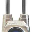 eGeeTouch 5th GEN Outdoor Smart Padlock  (Single, Long Shackle) Keyless Bluetooth & NFC Lock, Weatherproof Security for Gates, Sheds, and Bikes - Convenient App Control & Reliable Durability