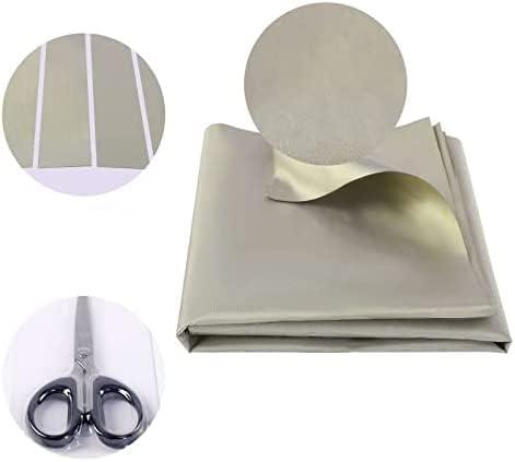 Faraday Fabric Kit - 44" W x 180" L Cloth + 36" L Tape + Scissors