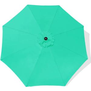 ontheway 11FT Patio Umbrella Enhanced Replacement Canopy Market Table 8 Ribs Umbrella Canopy