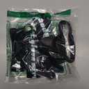 Tookie 4pcs Sport Glove Safet-y Strap, Elastic Wrist Leash Glove Straps, Adjustable Ski Glove Wrist Straps Universal Strap for Skiing, Snowboarding, and Outdoor Activities(Black)