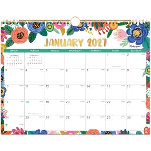 2027 Calendar - Wall Calendar 2027, 14.8'' x 11.5'' | Jan. 2027 - Dec. 2027, Large Blocks, 2027 Wall Calendars with Julian Dates, Thick Paper