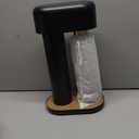 Ruby 2 Sparkling Water Maker - Silent Carbonated Water Machine Made of Robust Long-Lasting Aluminium & 1L Water Bottle - Without CO2 Cylinder - Colour Black Copper