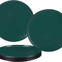 GZG Ceramic Dinner Plates Set of 4,10 Inch Stoneware plate Set,Microwave and Dishwasher Safe Kitchen Utensils,Stackable,Scratch Resistant (Dark Green)