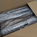 Mkono Wall Mounted Wine Rack Set of 2 Wood Rustic Wine Bottle Glass Floating Shelves with Stemware Hanger Modern Plants Photos Wine Display Storage Holder for Kitchen Dining Room Bar, 17 Inch (Brown)