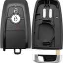 M3N-A2C93142600 Key Fob Shell Case Compatible with EcoSport Explorer F-150 F-350 Super Duty Ranger Bronco Escape