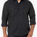 Wrangler Western Black Sport Shirt Size 3X