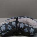 INVENHO Heated Donut Pet Bed, 20" Cozy for Indoor Cats & Small Dogs with Timer & Temp Adjustment