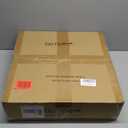 Round Boho Ivy Wall Decor: 2 Pcs 20 Inch UV-Anti Hanging Framed Faux Greenery Leaf Vines Art for Indoor & Outdoor Farmhouse Home Plant Decor - Living Room, Bathroom, Office,Patio