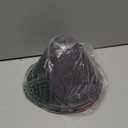 MY MIRONEY 4PCS Industrial Metal Bulb Guard Black Iron Cone Hanging Ceiling Light Holder Hardware for Pendant Light Table Lamp Wall lamp, 4.09" Height