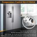 New Upgrade 988284 800382 Temperature Control Kit 077B6856,077B Series,Compatible with True Refrigerators,Exceed OEM Specifications