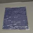 Womens Work Blouses Cap Sleeve Button Down Tops V Neck Collared Casual Business Plain Basic Summer Shirts (Large, Blue)