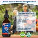 Accob-2 Hemp Oil for Dogs and Cats - 200.000 MG - Hip Joint Pain, Stress Relief, Arthritis,Seizures, Chronic Pains,Anti-Inflammatory - Omega 3,6 & 9 - Organic- Calming Drops