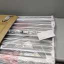 keny 29"-42.5" Baby Gate for Stairs, Auto Close Safety Dog Gate, Pressure Mounted Easy Walk Through Pet Gate for Doorways, Durable Stair Gate, 30" Tall, Black