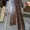 Merax Queen Size Bamboo Platform Bed, Mid-Century Modern Bed Frame with Tall Headboard, Solid Sustainable Bedframe Queen-Size, Wood Slat Support, No Box Spring Needed, Easy Assembly, Espresso : Home & Kitchen