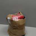 Okllen 4 Pack Red Velvet Stanchion Rope, 5 Feet Crowd Control Ropes Safety Barriers with Polished Gold Hooks for Movie Theater, Queue Barrier, Grand Openings, Hotel Celebration, Carpet Event