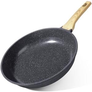 GiPP Ceramic Nonstick Frying Pan - 10 Inch Healthy Non-Toxic Non Stick Skillet Omelette Pans, Induction Compatible Chef Pan, PFAS & PFOA-Free, Dishwasher Safe, Stay Cool Handles