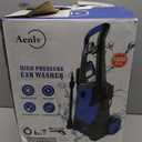 Electric Pressure Washer 3200 PSI 2.2 GPM with Rotatable Nozzles & Foam Cannon, Power Washer for Car Driveway Patio, Wheeled Portable Cleaner w/Safety Lock