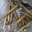 Fomcet 7.2x4FT Metal Arch Backdrop Stand Gold Wedding Arched Frame for Ceremony Birthday Party Graduation Bridal Baby Shower Anniversary Background Decoration