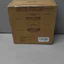 Delamu Rotating Bathroom Countertop Organizer, 2-Tier Multi-Function Skincare Storage, Makeup Organizer Countertop for Vanity Bathroom, Clear