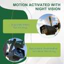 EM9 Battery for actacam Defend Solar Panel Cellular Security Camera Compatible Tactacam Defend Rechargeable Lithium-ion Battery (Grey)