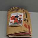 woric 16 Pcs Extra Large Christmas Gift Bags with Handles, 48 Christmas Gift Tags, 20x15x7 Inch Jumbo Xmas Paper Bags with for Present Wrap Party Decor Stocking Stuffers (Red Green Cute)