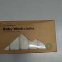 6-Pack Baby Washcloths, Soft Absorbent Washcloths for Face, Body (Dove) | Viscose from Bamboo Washcloths, Baby Towels, Newborn, Kids, Toddlers, Infant, Gentle on Sensitive Skin, 10x10, Reusable