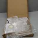 YestBuy 4 Tier Cupcake Stand Acrylic Tower Display with LED Light Premium Holder Dessert Tree Tower for Birthday Cady Bar Dcor Weddings, Parties Events (Yellow Light)