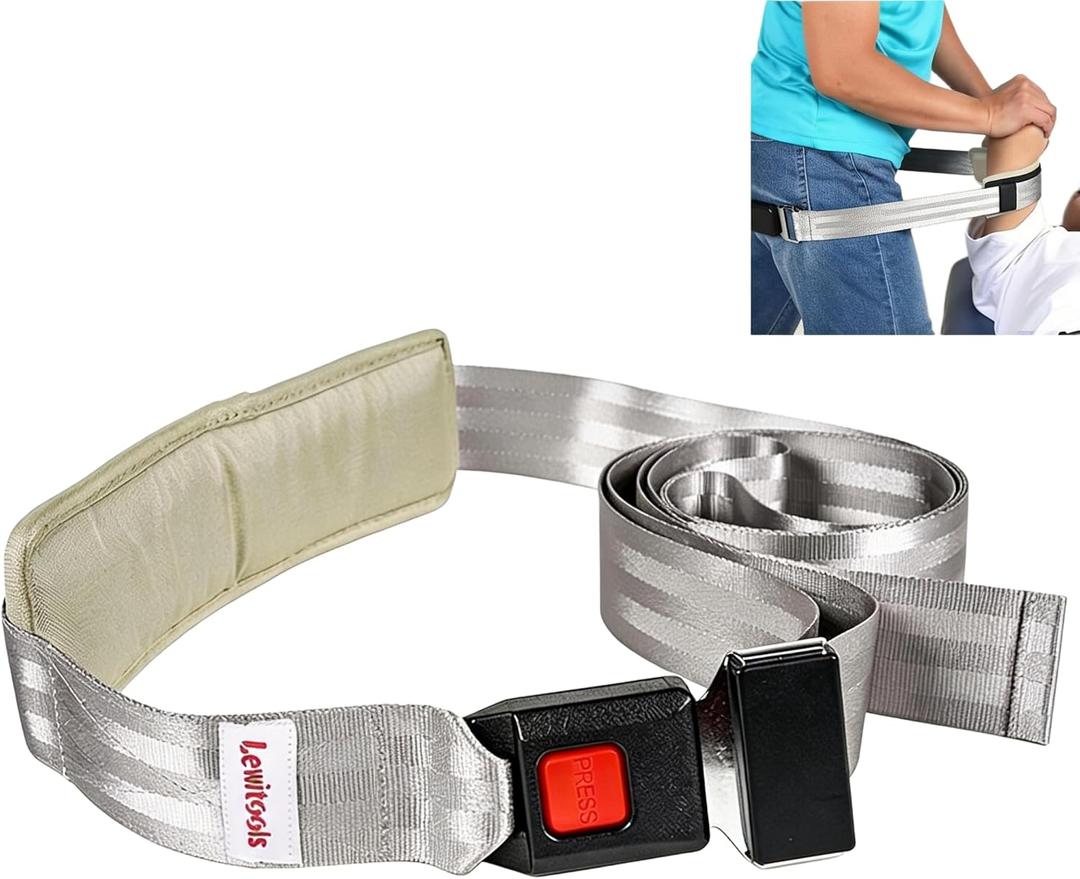 Mulligan Mobilization Belt 8ft Joint Mobility Strap with Quick-Release Buckle Portable Manual Therapy Aid for Hip Shoulder & Spine Movement Improvement
