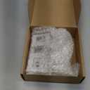 Vicenpal 25 Pcs Vintage Mini Picture Frames Antique Baroque Small Picture Frames Oval bulk Wallet Size for Wedding Victorian Home Christmas Holiday Decor(White)