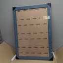 Anozie 16x24 Poster Frame, Vintage 16 x 24 Picture Frame Plexiglass Glass for Wall Display, Rustic 16x24 Photo Picture Frame, Antique Blue Collage Gallery Wall Picture Frames, Widen Border