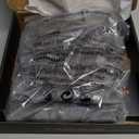 HENNCHEE Heating Pad for Neck and Shoulders and Back Pain Relief, Battery Wireless Heated Wrap Weighted Neck Warmer Grey